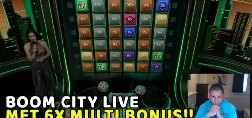 Boom City Live Casino Sessie - Met Dikke 6x Boom or Bust Bonus!