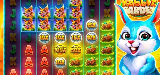 CONNECTING GOLDEN COINS On RABBIT GARDEN!! (BONUS BUYS)