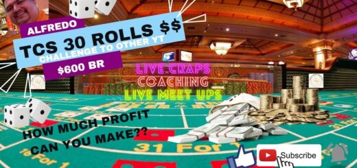 Craps - 30 YT Challenge! $600BR no RB #craps