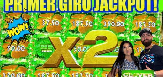 ? EPICO! PRIMER GIRO JACKPOT EN CLOVER LINK SLOT !! EL TREVOL DE LA SUERTE !!