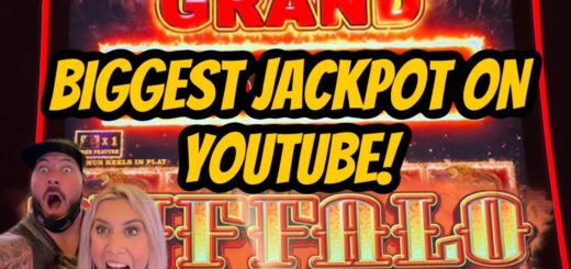 GRAND! BIGGEST BACK TO BACK JACKPOTS EVER ON YOUTUBE BUFFALO LINK