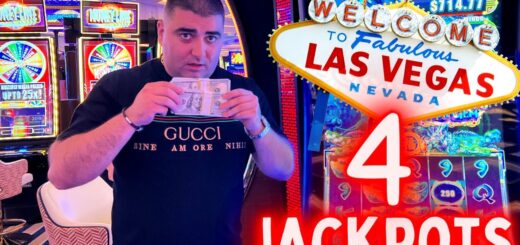 I Put $100 CASH & Won 4 HANDPAY JACKPOTS In Las Vegas