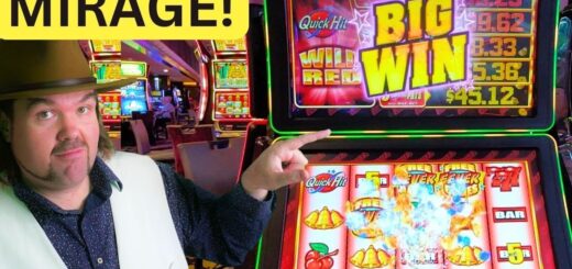 I won the BONUS on SLOTS at Mirage Las Vegas Quick Hits