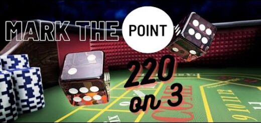 Mark The Point - How to win with $1,000 - Craps Live Rolls! Crapsee - How to win at Craps