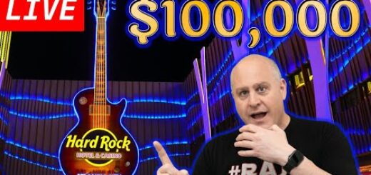 Massive High Limit Slot Play Live from Atlantic City!