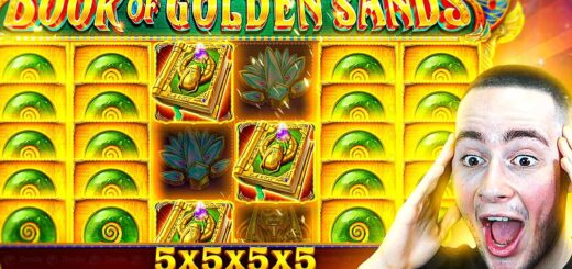 SENDING MY BIGGEST BONUS BUY On BOOK OF GOLDEN SANDS..
