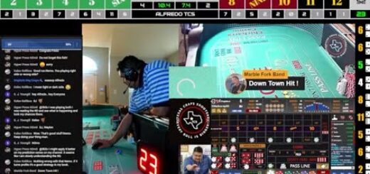 TCS LIVE CRAPS HSMALL HIT high 33 roller w/10.5 SOR  8.2SRR #craps #dice #crapslive #crapsee