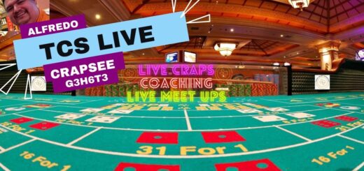 TCS LIVE CRAPS Horrible but REAL #crapsee G3H6T3 #craps #dice #crapslive
