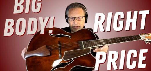 This Big Body Archtop Is In the Low to Medium Price Range, and It's Fantastic! | Jazz Guitar Review