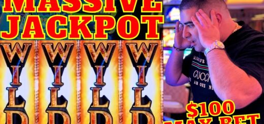 $100 Max Bet BONUSES & MASSIVE JACKPOT On High Limit Slot Machine