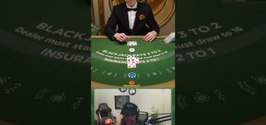 $10,000 ON THE TABLE AND I DOUBLE DOWN! High roller Blackjack Hands