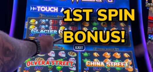 1ST SPIN BONUS THEN THIS HAPPENED…