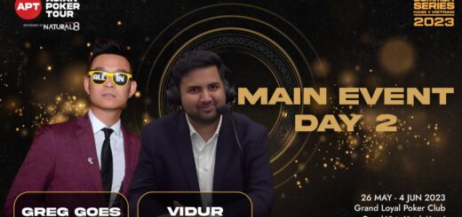 APT Summer Series Hanoi, Vietnam 2023- Event #14 VND 35,000,000 (~US$1,500) - Main Event - Day 2 (2)