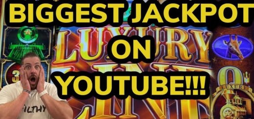 BIGGEST JACKPOT ON YOUTUBE ON LUXURY LINE MAX BET HIGH LIMIT!!!
