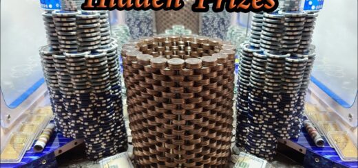 Colosseum Quarter Tower... Hidden Prizes... Intense, High Limit Coin Pusher