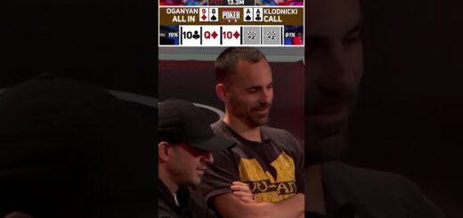 Crazy All-in at 2023 World Series of Poker! (watch till the end)