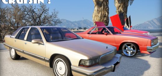 GTA 5 RP | CLASSIC CAR CRUISE IN MY 1986 BUICK ROADMASTER!