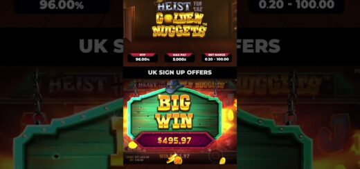 Heist For The Golden Nuggets Slot ? WIN after WIN