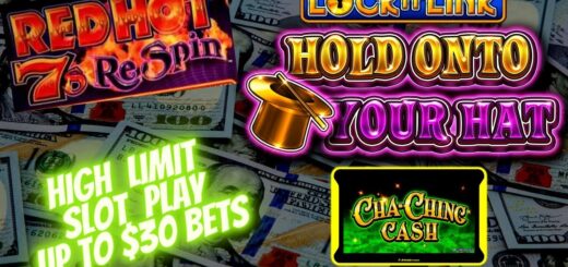 High Limit Hold Onto Your Hat & More Slot Machines | Live Slot Play At Casino In Vegas | SE-7 | EP-3