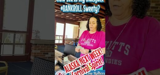 How Much Blackjack Bankroll Does #SugarMomma Give Me for Carnival Spirit Alaska Cruise #shorts