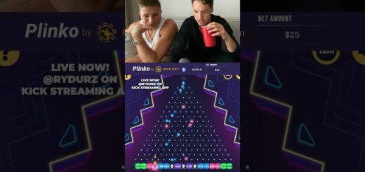 Insane bets in plinko w Rydurz & stevewilldoit?
