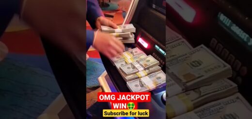 Jackpot win on casino las vegas!!! #jackpot #lasvegas #slot #casino #shorts