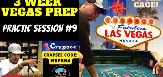 Live Vegas Craps Betting Practice with Live Rolls! Crapsee Code: N5P5H4