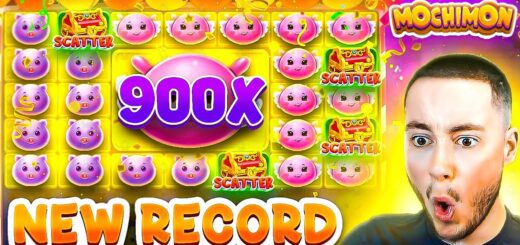 My RECORD WIN On MOCHIMON SLOT!!.. (30 FREE SPINS)