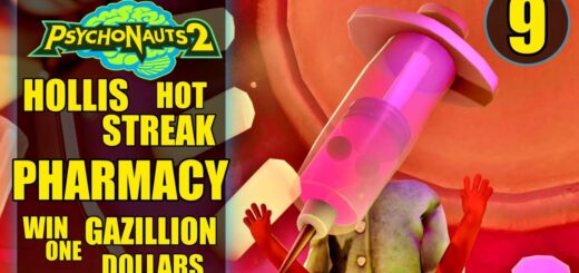 Psychonauts 2 - Pharmacy - Win Gazillion in Casino - Hollis Hot Streak Walkthrough Part 9