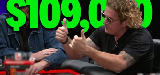 WILD BLUFF in $109,000 Pot leaves table STUNNED