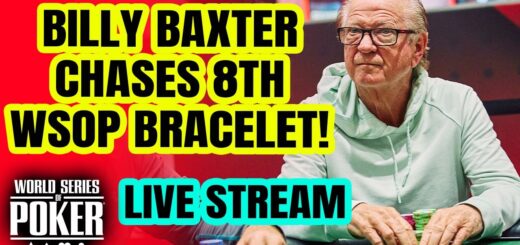 World Series of Poker 2023 | Seniors Event Penultimate Day with Billy Baxter & Dan Heimiller