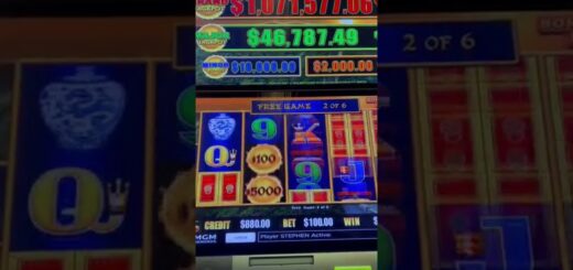$100 BET JACKPOT HANDPAY!