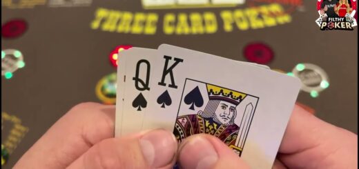 $1000 BET BLIND 3 CARD POKER!
