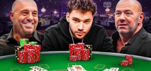 Adin Ross Gambles With DANA WHITE & JOE ROGAN