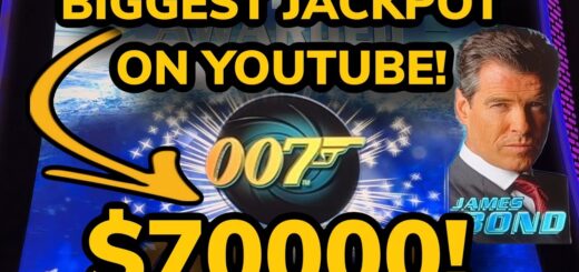 BIGGEST JACKPOT ON YOUTUBE 007!