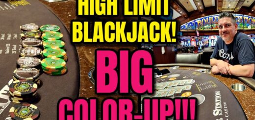 BLACKJACK • The Most I've Ever Won Playing High Limit!!! CHA-CHING!!!
