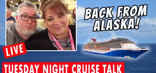 Back from Alaska Cruise Live Stream with Tony and Jenny