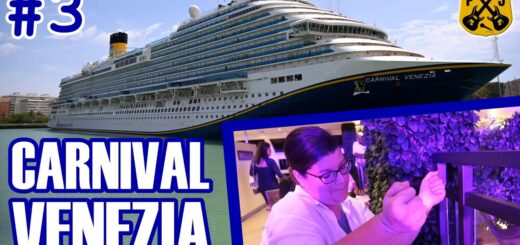 Carnival Venezia Pt.3 - Tomodoro Breakfast, Spa & Casino Tour, New Guy's Burgers, White Night Party