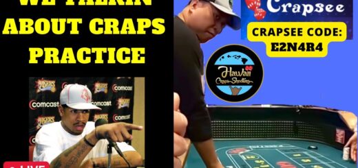"Don't be upset with the results you didn't get with the work you didn't do". Craps Practice is Key!