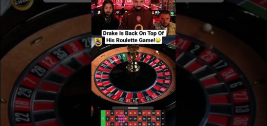Drake Is Back On Top Of His Roulette Game! #drake #roulette #casino #maxwin #hugewin #highroller