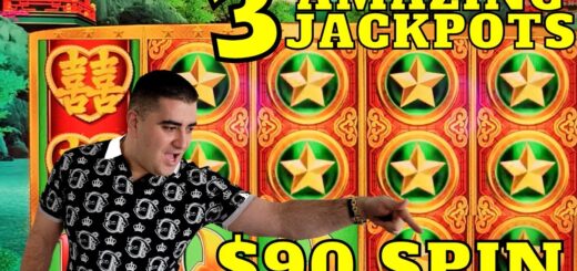 I Won 3 EPIC JACKPOTS On High Limit Konami Slot