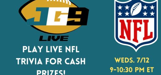 LIVE NFL TRIVIA FOR CASH PRIZES! | JG9 Live (7/12/23)