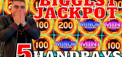 Max Bet Magic For THE BIGGEST WIN - 5 INCREDIBLE JACKPOTS Bonus