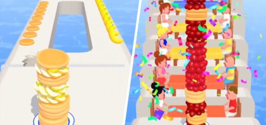 Pancake Run - All Levels Mobile Walkthrough Trailer - Android Gameplay