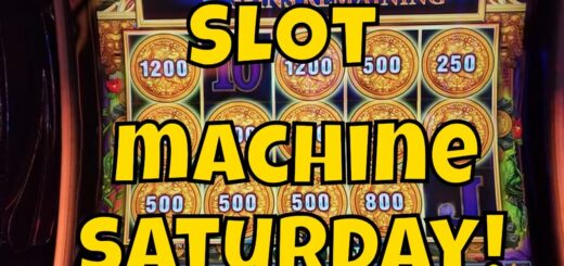 Slot Machine Saturday - Jackpots, Free Spins & More!