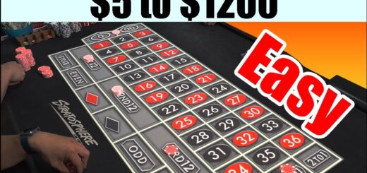 Start at $5 and win $1200 W/ This Roulette Strategy