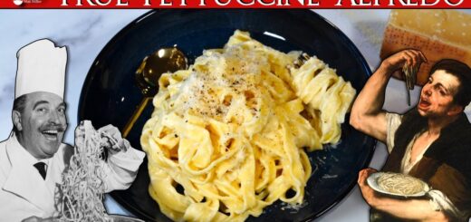 The Original Fettuccine Alfredo with No Cream
