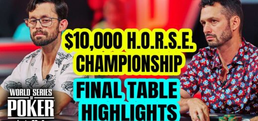 Top Mixed Game Poker Players Battle for One of the Most Prestigious World Series of Poker Bracelets