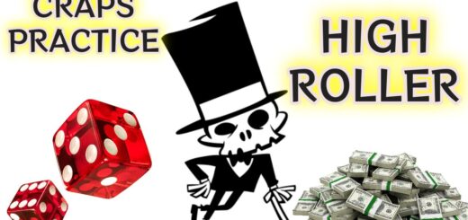 Craps Practice, Can YOU ROLL with a HIGH ROLLER?