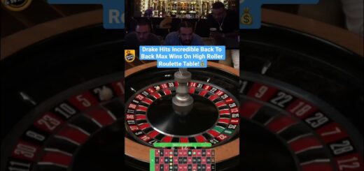 Drake Hits Incredible Back To Back Max Wins On High Roller Roulette Table! #drake #roulette #casino